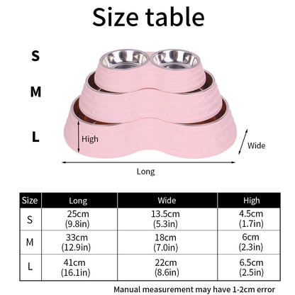 Stainless Steel Pet Bowl – Durable Feeding Dish for Small, Medium & Large Dogs & Cats