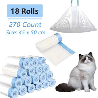 Smart Self-Cleaning Cat Litter Box 65L – WiFi App Control, Odor Removal, Quiet Closed Design for Multi-Cat Homes