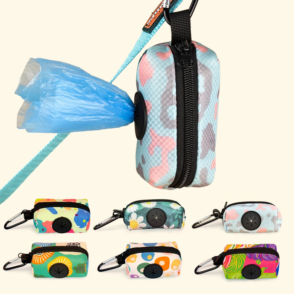 Universal Dog Poop Bag Holder – Clip-On Carrier for Any Leash (1–2PCS)