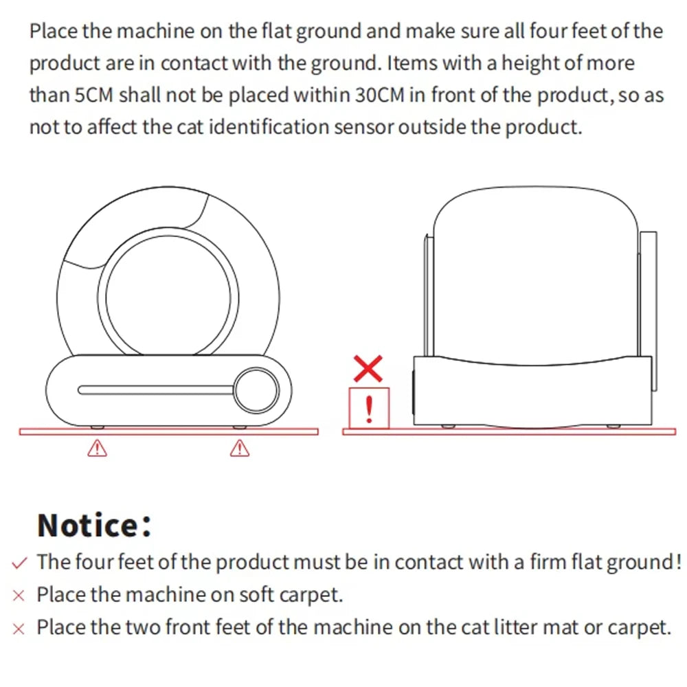 Smart Self-Cleaning Cat Litter Box 65L – WiFi App Control, Odor Removal, Quiet Closed Design for Multi-Cat Homes
