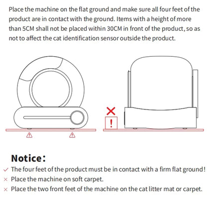 Smart Self-Cleaning Cat Litter Box 65L – WiFi App Control, Odor Removal, Quiet Closed Design for Multi-Cat Homes