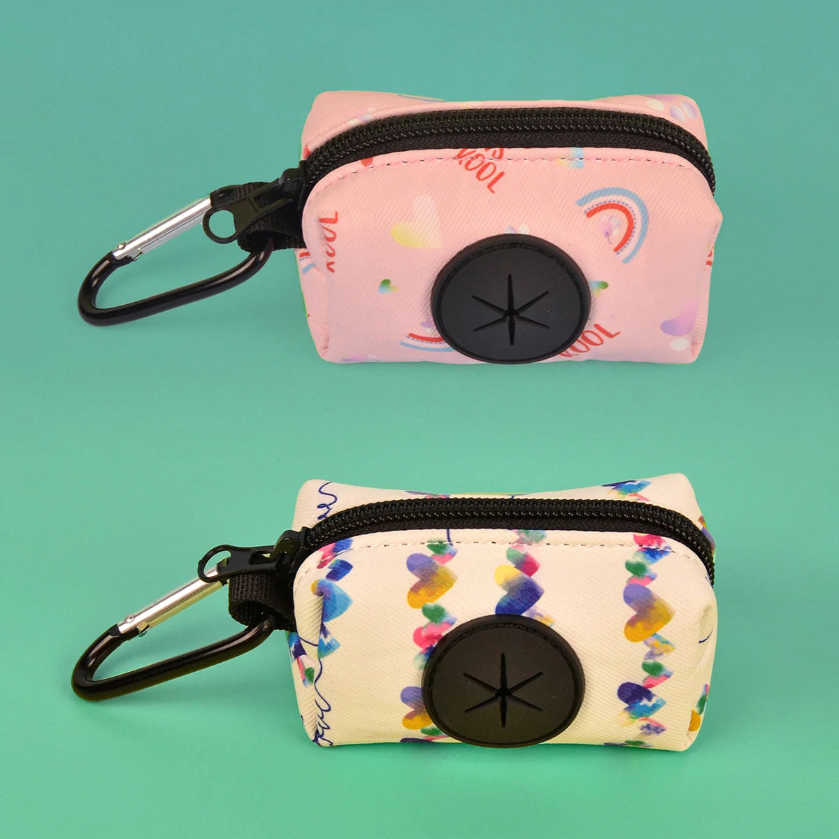 Universal Dog Poop Bag Holder – Clip-On Carrier for Any Leash (1–2PCS)