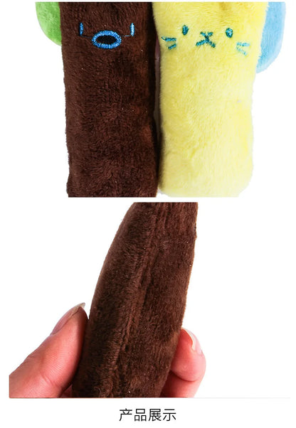 Interactive Catnip Plush Toy – Bite-Resistant Chew & Squeaky Toy for Cats