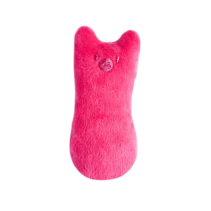 Interactive Catnip Plush Toy – Bite-Resistant Chew & Squeaky Toy for Cats