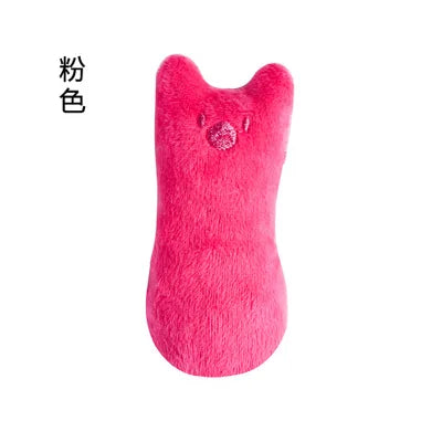 Interactive Catnip Plush Toy – Bite-Resistant Chew & Squeaky Toy for Cats