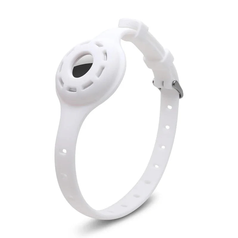 Silicone Cat Collar for Apple AirTag – Adjustable Anti-Lost Pet Tracker Holder