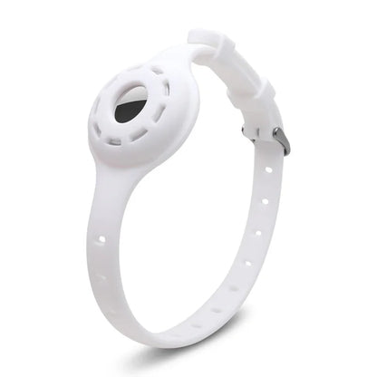 Silicone Cat Collar for Apple AirTag – Adjustable Anti-Lost Pet Tracker Holder