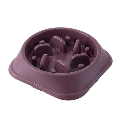 Slow Feeder Pet Bowl – Anti-Choking Non-Slip Feeding Dish for Dogs & Cats