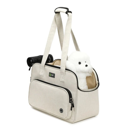 Portable Pet Carrier Bag – Large Capacity Travel Bag for Small Dogs & Cats