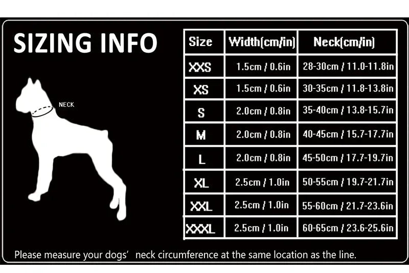 Truelove Reflective Dog Collar – Adjustable Padded Nylon Collar for All Breeds & Sizes