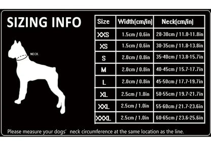 Truelove Reflective Dog Collar – Adjustable Padded Nylon Collar for All Breeds & Sizes