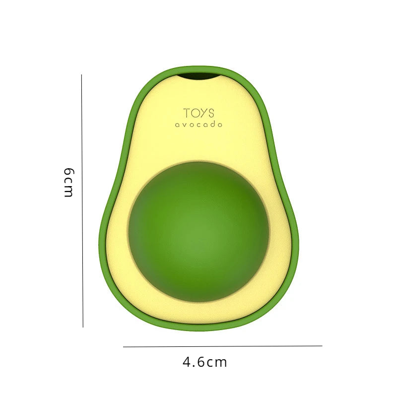 Natural Catnip Wall Ball Toy – Rotating Dental Cleaning & Scratching Toy for Cats