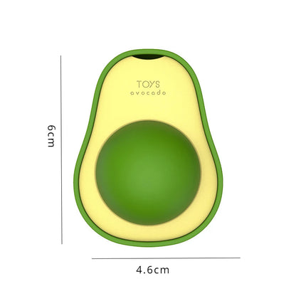 Natural Catnip Wall Ball Toy – Rotating Dental Cleaning & Scratching Toy for Cats