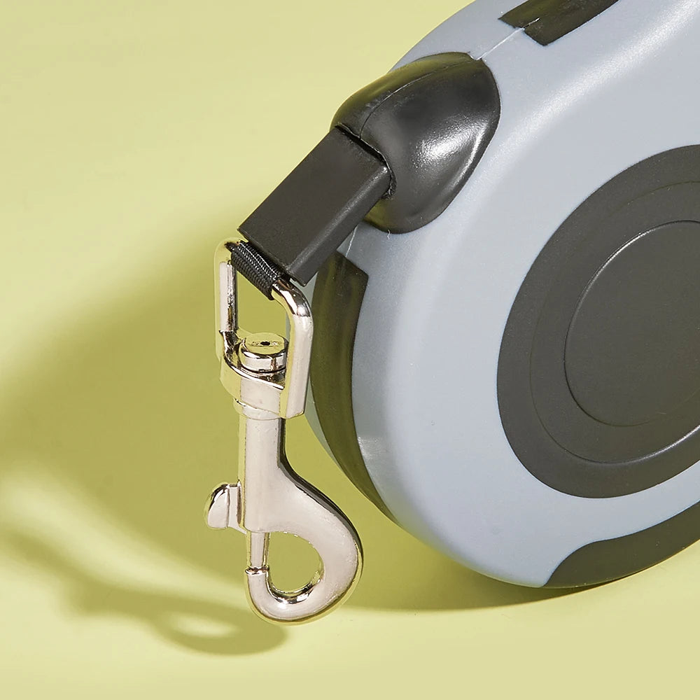 3m/5m Retractable Dog Leash – Durable Nylon Lead for Small, Medium & Large Dogs & Cats