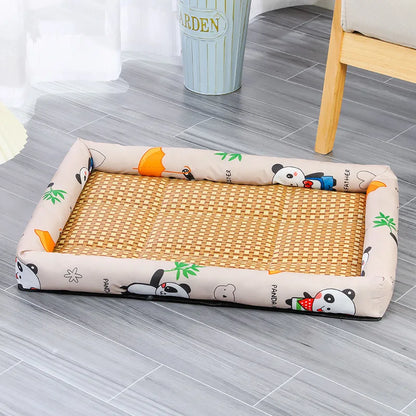 Cooling Pet Bed Mat for Dogs and Cats – Summer Ice Cushion, Comfortable & Wear-Resistant