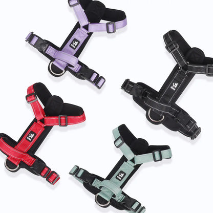 Reflective Dog Harness with Handle – Adjustable Vest for Easy Control, Ideal for Small & Medium Dogs