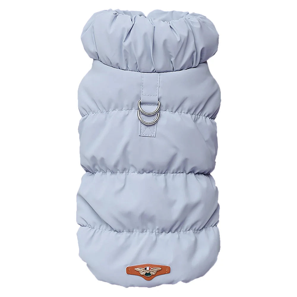 Warm Padded Dog Jacket – Soft Winter Coat for Small & Medium Dogs (Chihuahua, French Bulldog, Poodle)