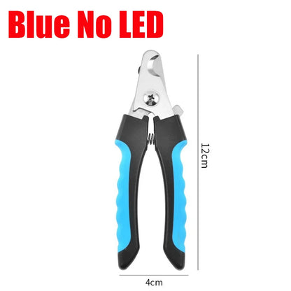 Professional LED Pet Nail Clippers – Precision Grooming Tool for Dogs & Cats