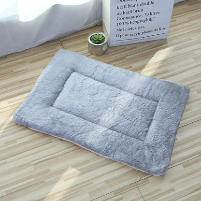 Double-Sided Plush Pet Mat – Soft Warm Cushion Blanket for Cats & Small Dogs