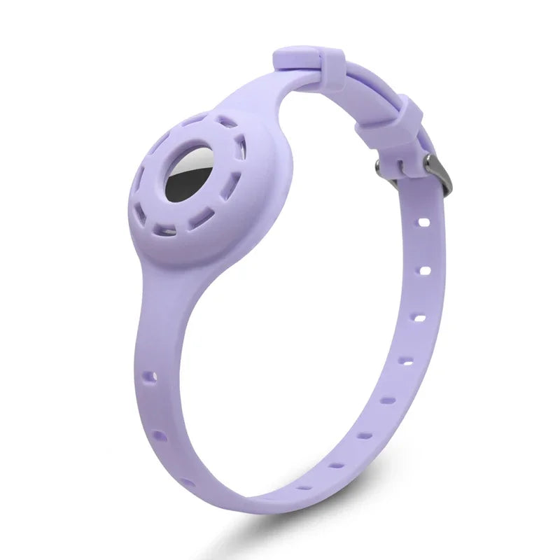 Silicone Cat Collar for Apple AirTag – Adjustable Anti-Lost Pet Tracker Holder