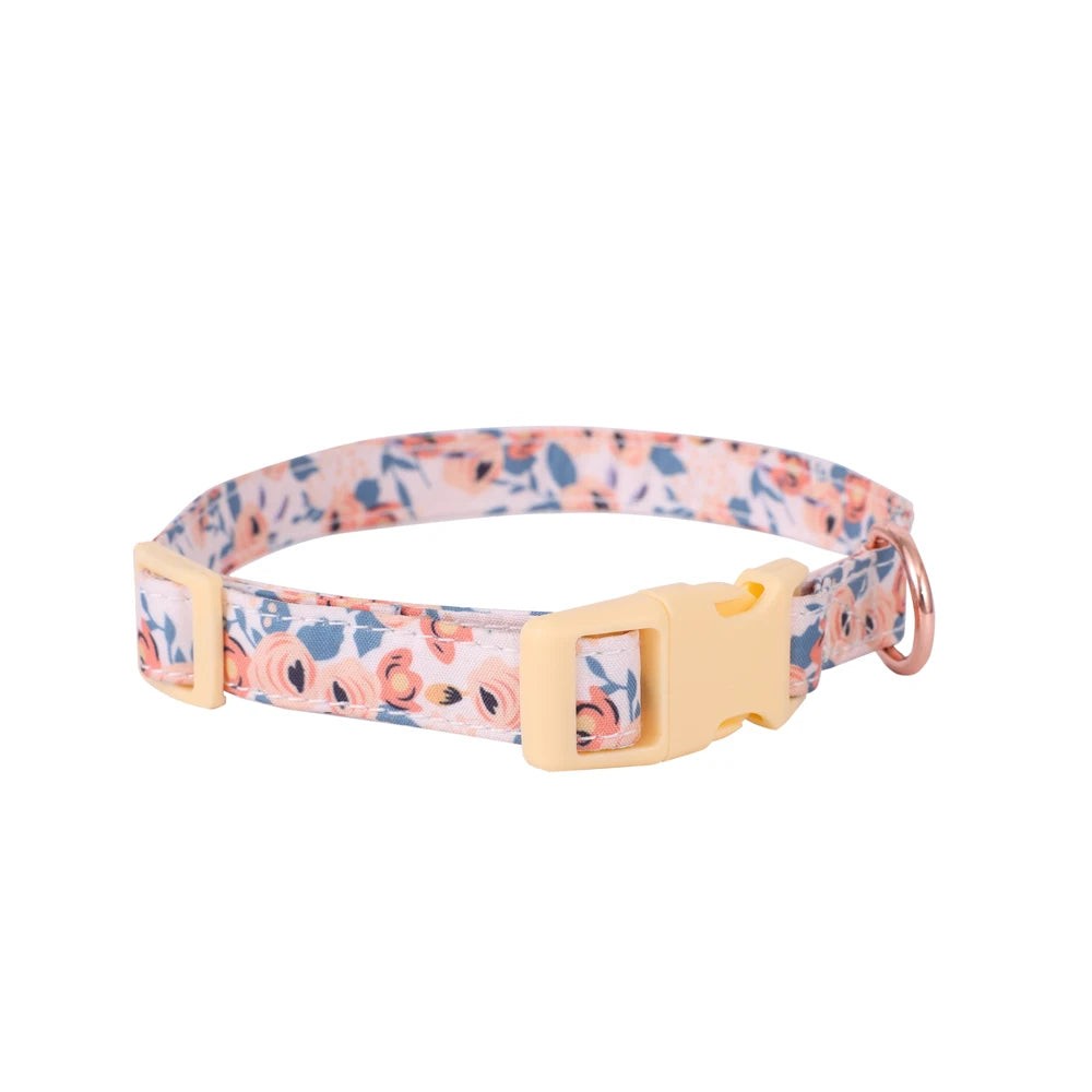 Adjustable Dog & Cat Harness Set – Soft Vest with Leash, Cute Design for Small Pets