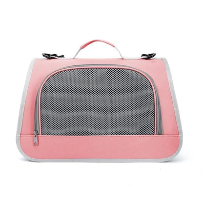 Breathable Pet Travel Bag – Portable Shoulder Carrier for Dogs & Cats, Summer Design