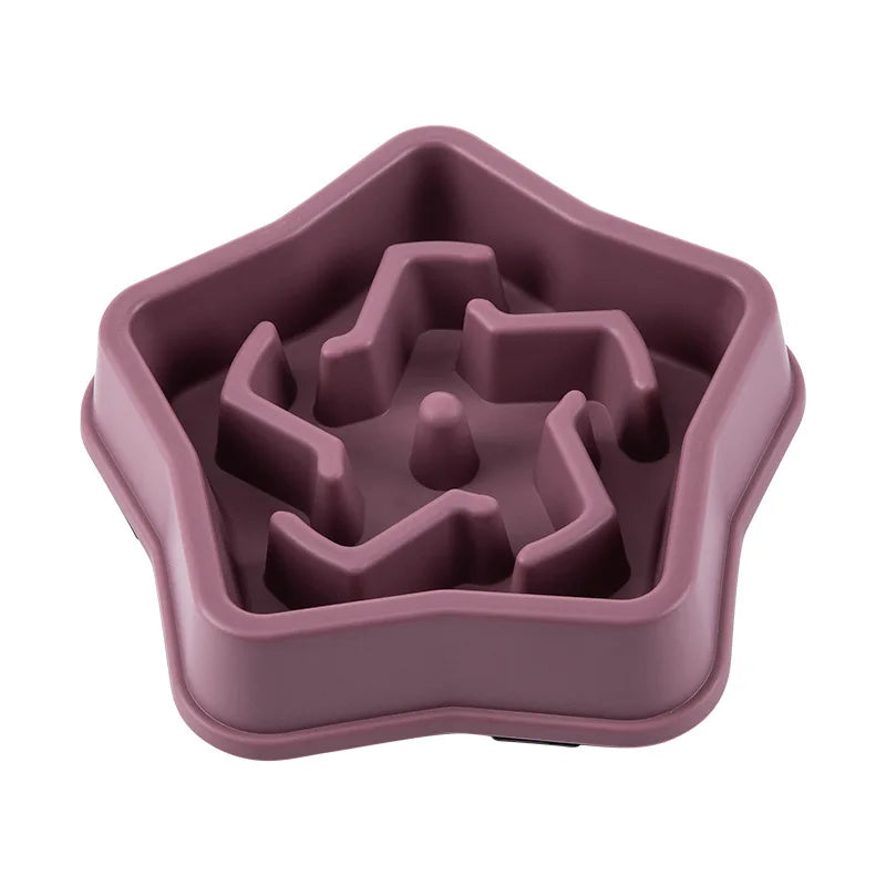 Slow Feeder Pet Bowl – Anti-Choking Non-Slip Feeding Dish for Dogs & Cats
