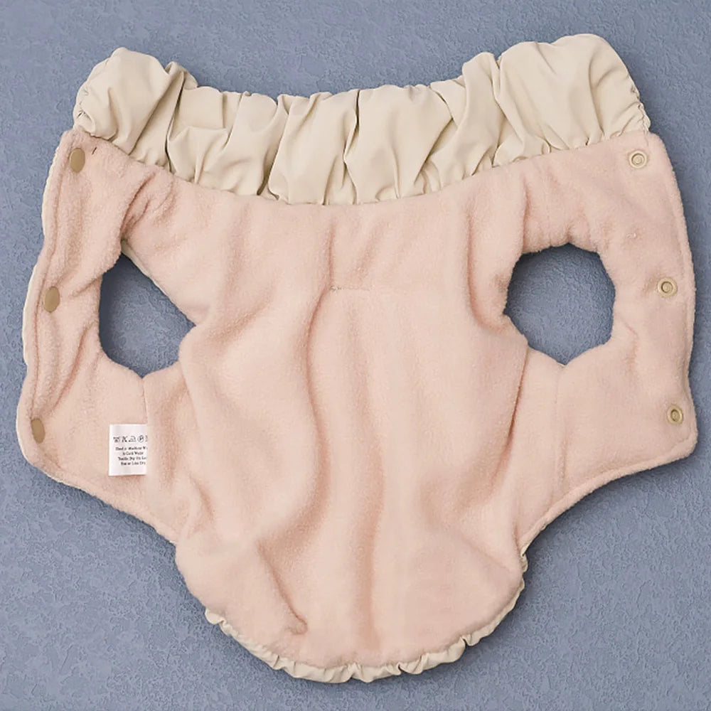 Warm Padded Dog Jacket – Soft Winter Coat for Small & Medium Dogs (Chihuahua, French Bulldog, Poodle)
