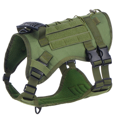 Tactical Dog Harness for Large Dogs – Heavy-Duty Anti-Slip Outdoor Walking Vest
