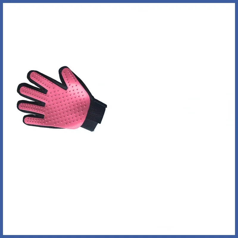 Silicone Pet Grooming Brush & Bath Glove – Massage Comb for Dogs & Cats