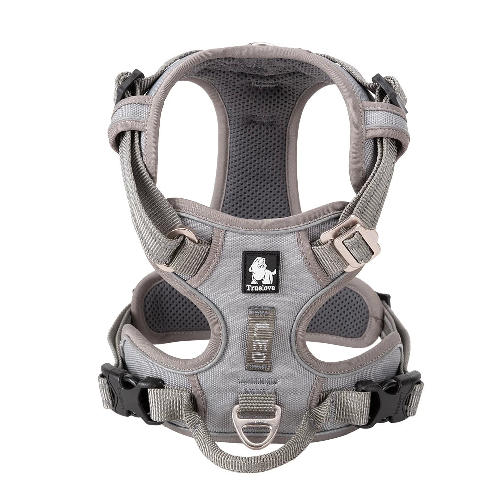 Truelove No-Pull Reflective Dog Harness – Adjustable Breathable Vest for Small, Medium & Large Dogs