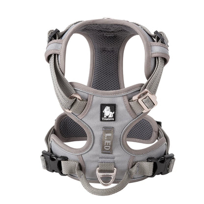 Truelove No-Pull Reflective Dog Harness – Adjustable Breathable Vest for Small, Medium & Large Dogs