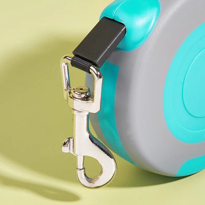 3m/5m Retractable Dog Leash – Durable Nylon Lead for Small, Medium & Large Dogs & Cats