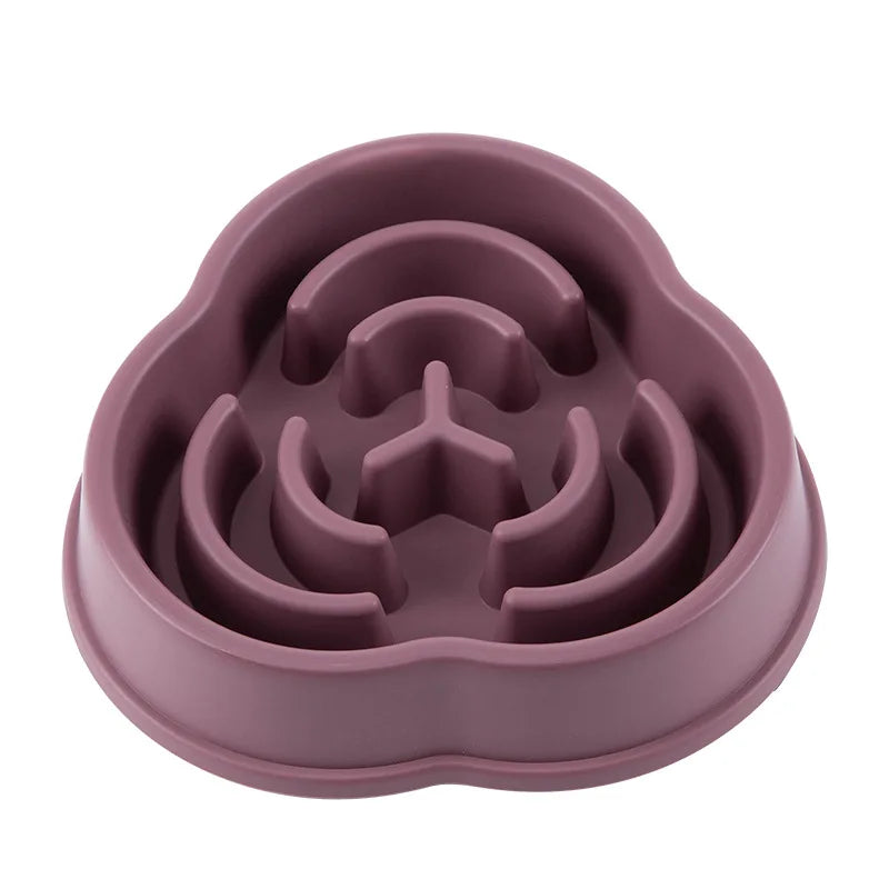 Slow Feeder Pet Bowl – Anti-Choking Non-Slip Feeding Dish for Dogs & Cats