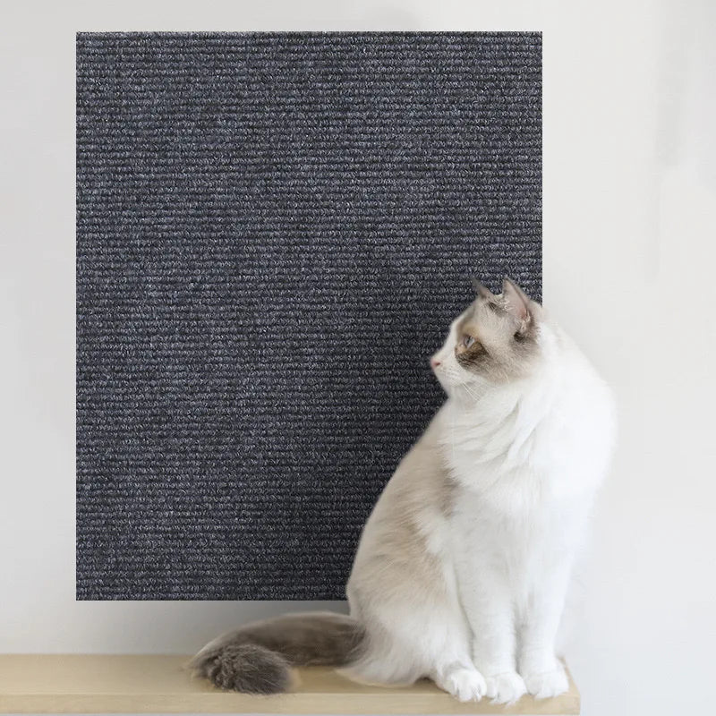 Self-Adhesive Cat Scratch Protector Mat – Trim-to-Fit Furniture & Sofa Guard