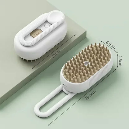 Pet Spray Grooming Comb – Hair Removal Brush with Water Mist for Dogs & Cats
