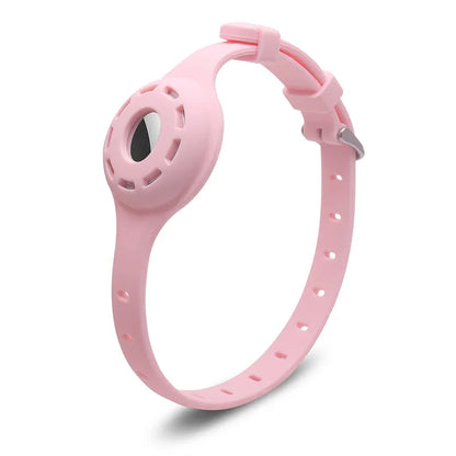 Silicone Cat Collar for Apple AirTag – Adjustable Anti-Lost Pet Tracker Holder