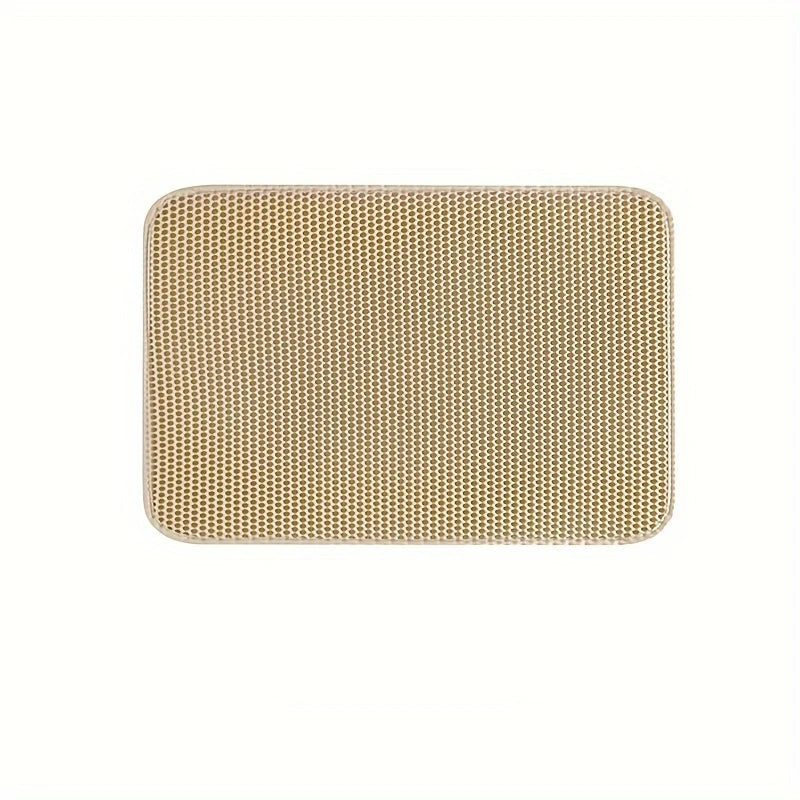 Waterproof Double-Layer Cat Litter Mat – Easy-Clean Pet Litter Pad for Cats