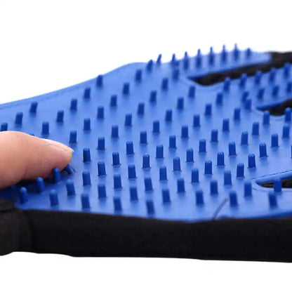Silicone Pet Grooming Brush & Bath Glove – Massage Comb for Dogs & Cats