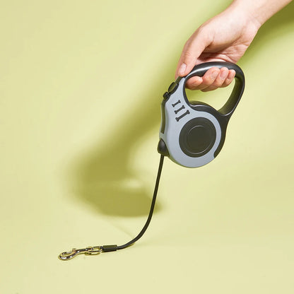 3m/5m Retractable Dog Leash – Durable Nylon Lead for Small, Medium & Large Dogs & Cats