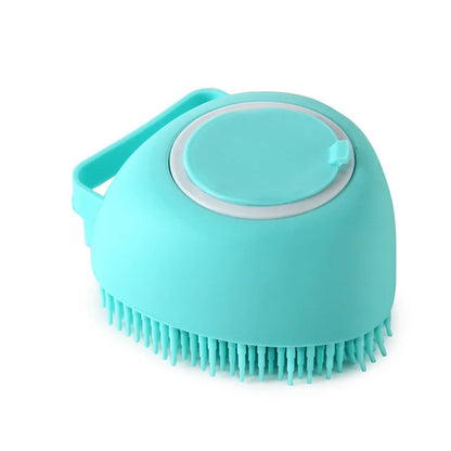 Silicone Pet Bath & Grooming Gloves – Soft Massage Brush for Dogs & Cats