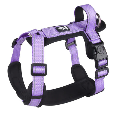Reflective Dog Harness with Handle – Adjustable Vest for Easy Control, Ideal for Small & Medium Dogs