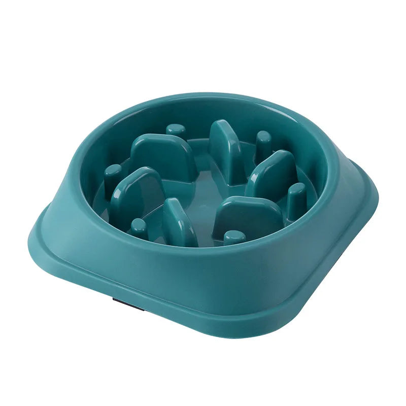 Slow Feeder Pet Bowl – Anti-Choking Non-Slip Feeding Dish for Dogs & Cats
