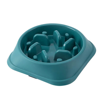 Slow Feeder Pet Bowl – Anti-Choking Non-Slip Feeding Dish for Dogs & Cats