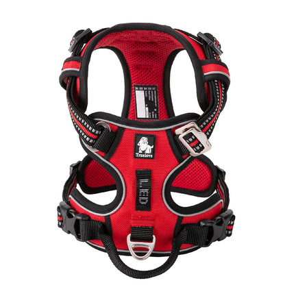Truelove No-Pull Reflective Dog Harness – Adjustable Breathable Vest for Small, Medium & Large Dogs