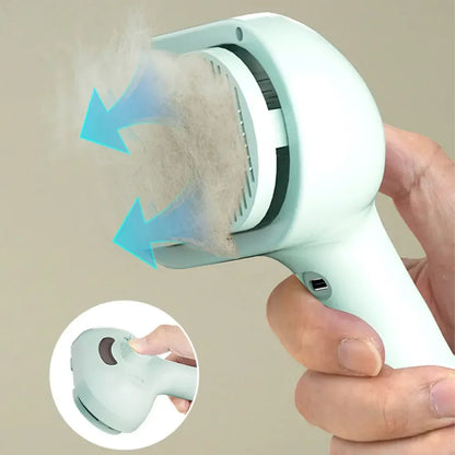 Pet Spray Grooming Comb – Hair Removal Brush with Water Mist for Dogs & Cats