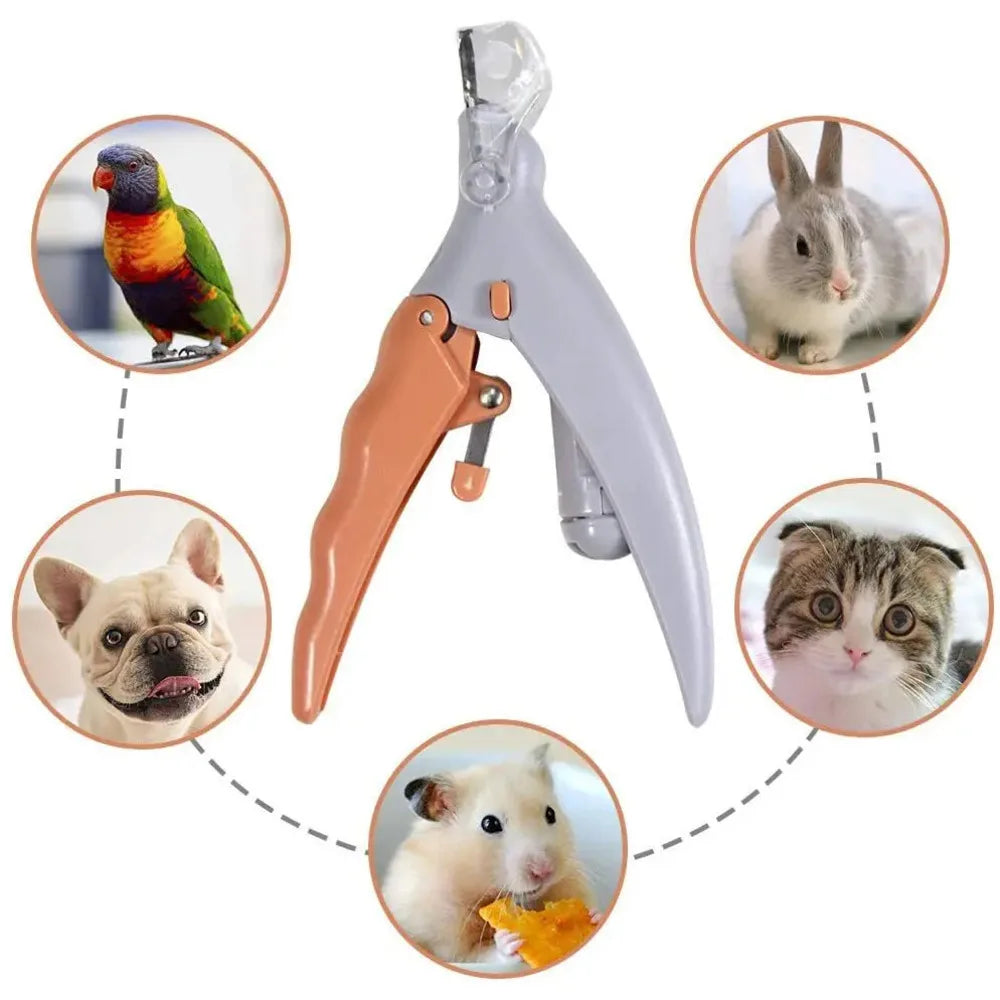 Professional LED Pet Nail Clippers – Precision Grooming Tool for Dogs & Cats