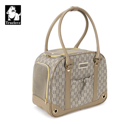 Truelove Breathable Pet Carrier Handbag – Stylish Travel Bag for Small Dogs & Medium Cats (TLX6971)