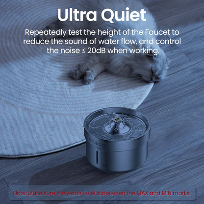 Stainless Steel Automatic Pet Water Fountain for Cats and Dogs, Smart Drinking Water Dispenser for Pets