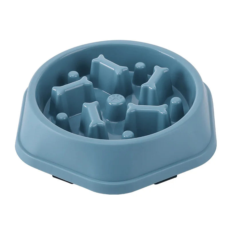 Slow Feeder Pet Bowl – Anti-Choking Non-Slip Feeding Dish for Dogs & Cats